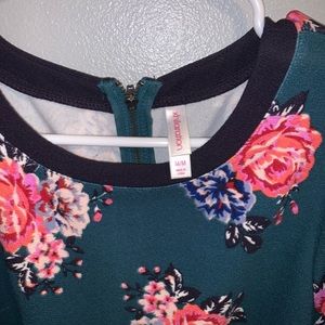Floral Target dress